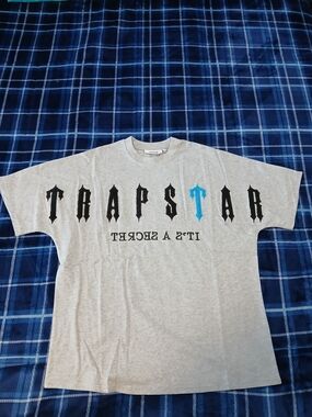 Trapstar Grey Its A Secret Tee